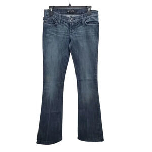 Rock & Republic Jaguar Women's Vintage Dark Rinse Distressed Bootcut‎ Jeans 26